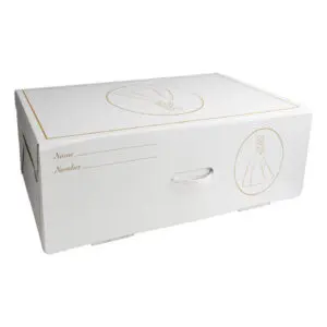 Wedding box and acid free paper large